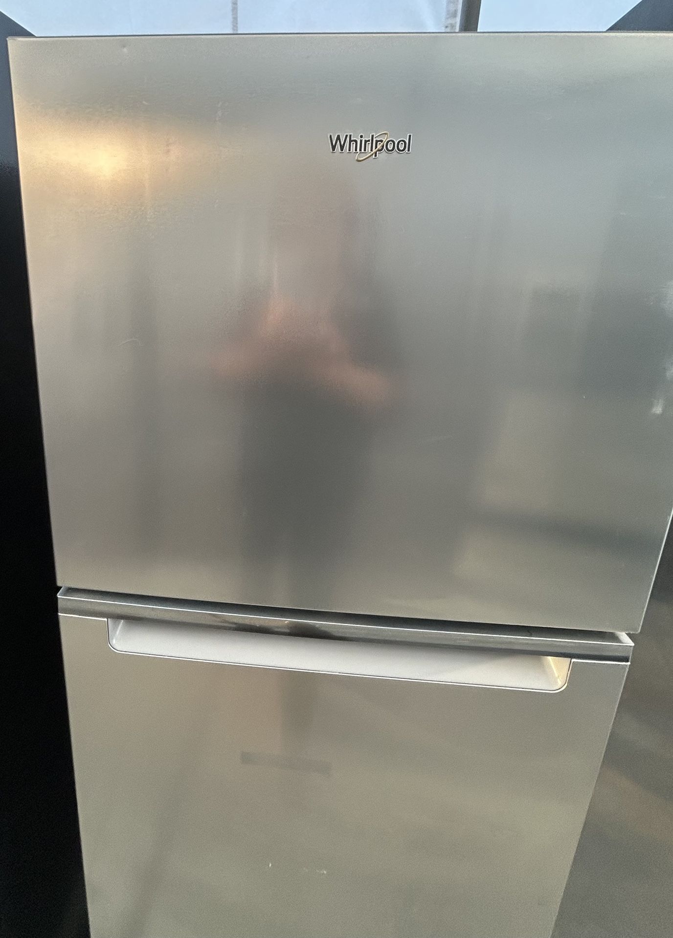 Whirpool Beautiful Stainlees Steel little Refrigerator