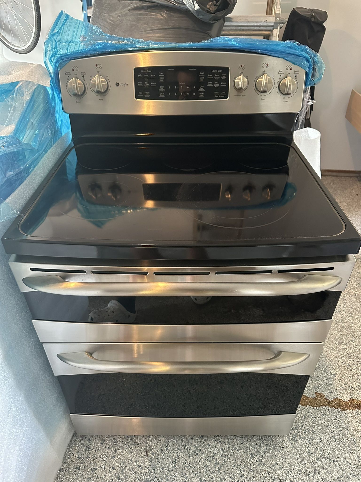 GE Profile Electric Range And Double Oven
