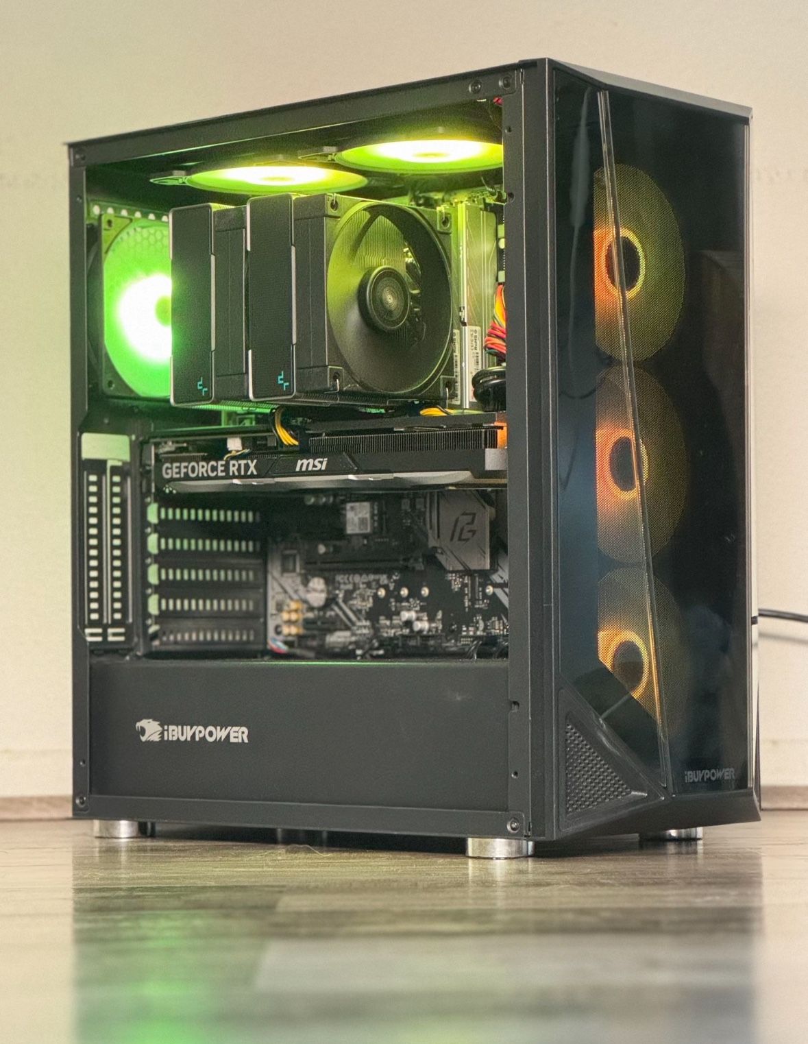 Custom Built Gaming PC - Ryzen 7 5700X | RTX 4060 Ti 8GB | 32GB RAM | 2TB SSD