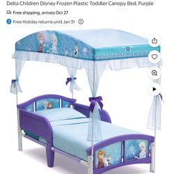 Frozen Toddler Bed With No Canopy