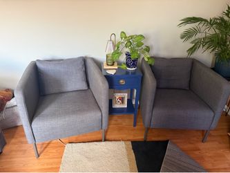 Two ikea ekero armchairs