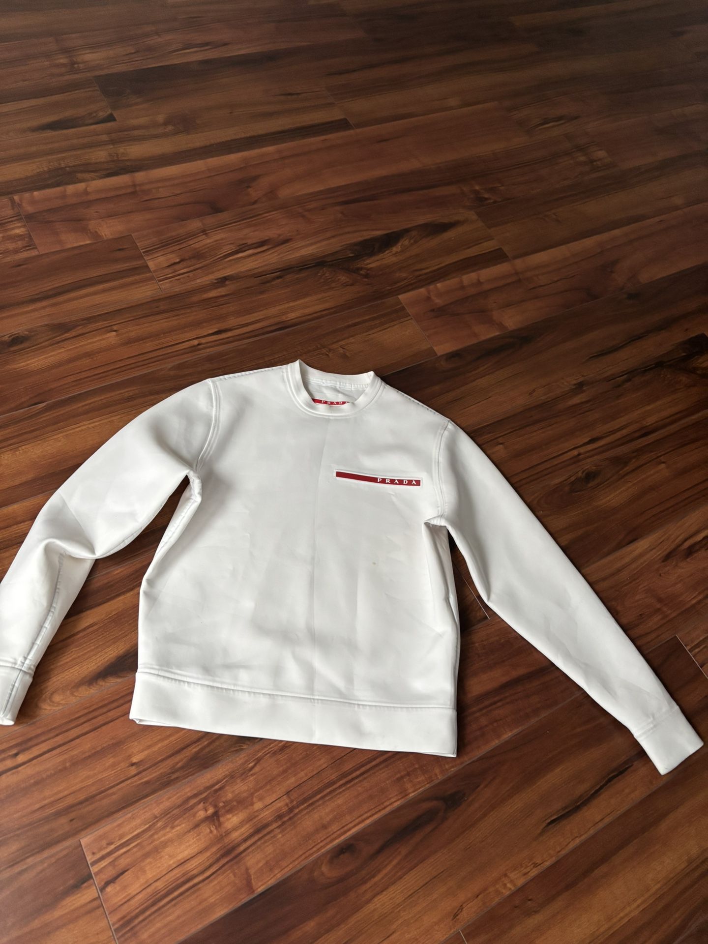 Prada Technical Fabric Sweatshirt 