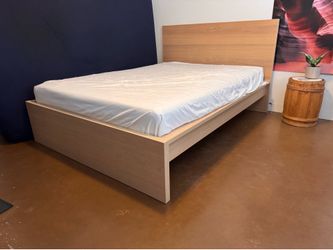 Full Size IKEA Bed Frame and Mattress