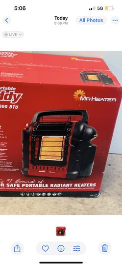 Portable gas heater