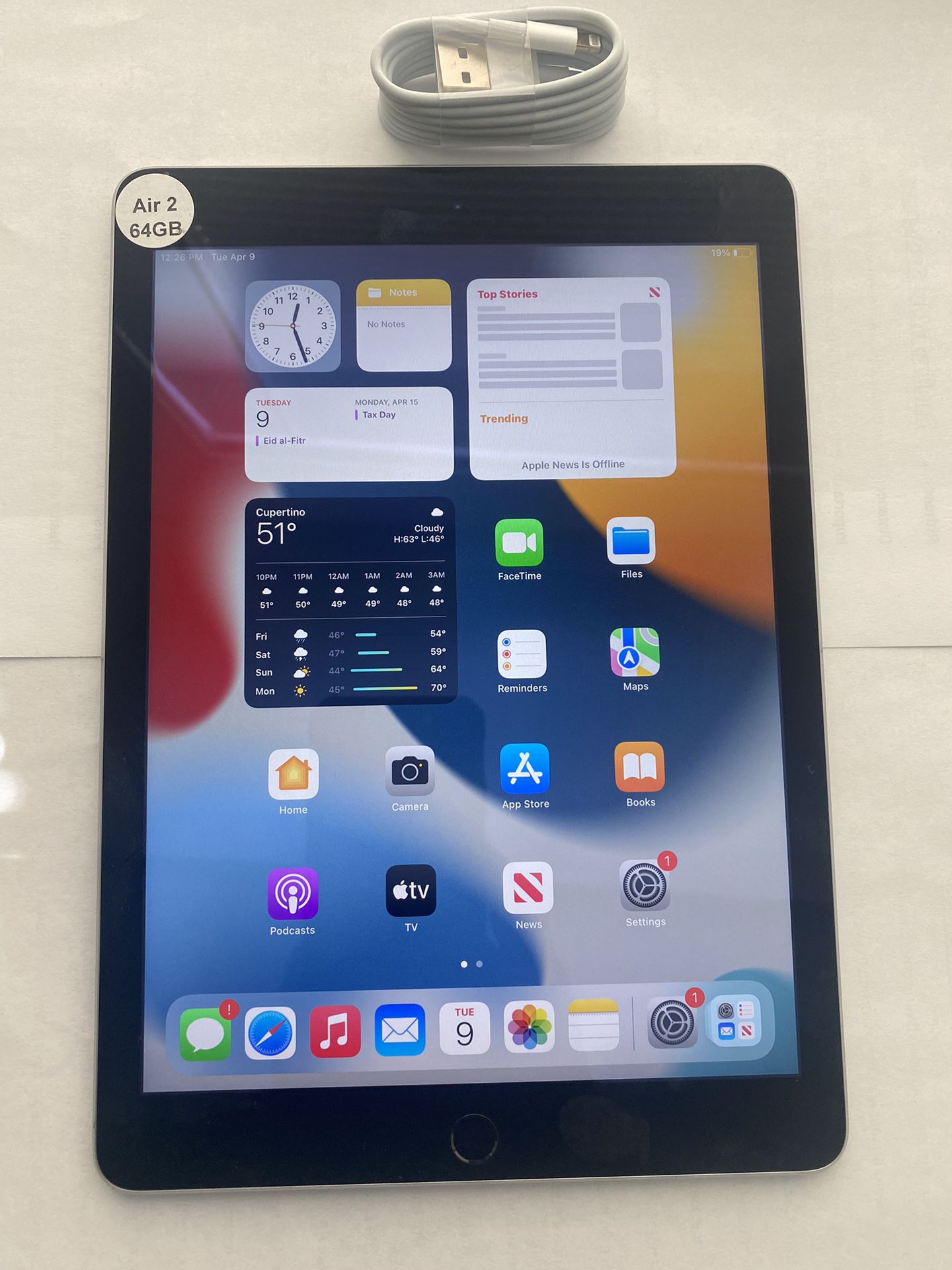 Apple iPad Air -2 64 GB iCloud Clean 