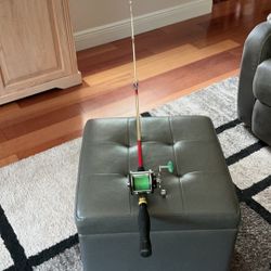 6 ft. Solid Fiberglass Rod,and Penn 109 Bait Caster Leveline Reel