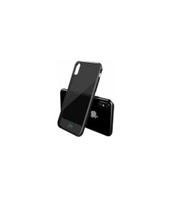 JOYPLUS Crystal Clear Soft TPU Case, Easy Removal Slim Fit [ Support Wireless Charging ] for iPhone X/10 2018 Release(Black)