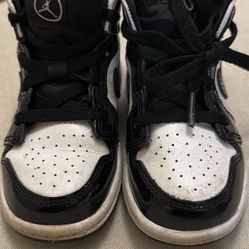 Nike Air Jordan 1 Mid SE TD DD2193-001 TODDLER 7C Black