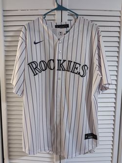 Marquez #48 German Baseball Jersey Men's Size XL, Colorado Rockies.