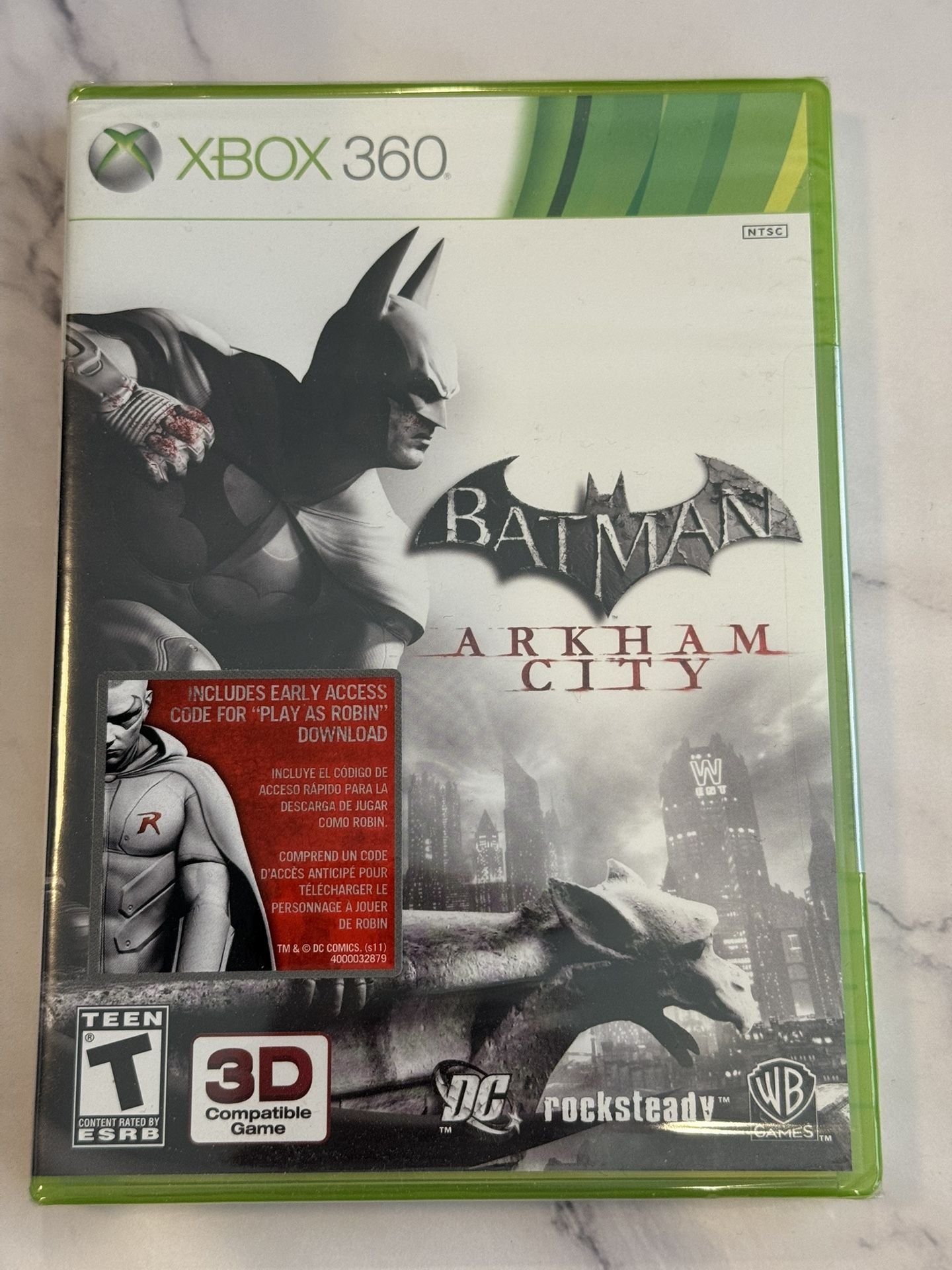 Batman Arkham City For Microsoft Xbox 360 Video Game