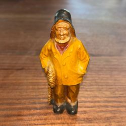 Nautical Fisherman Figurine 5" Syroco
