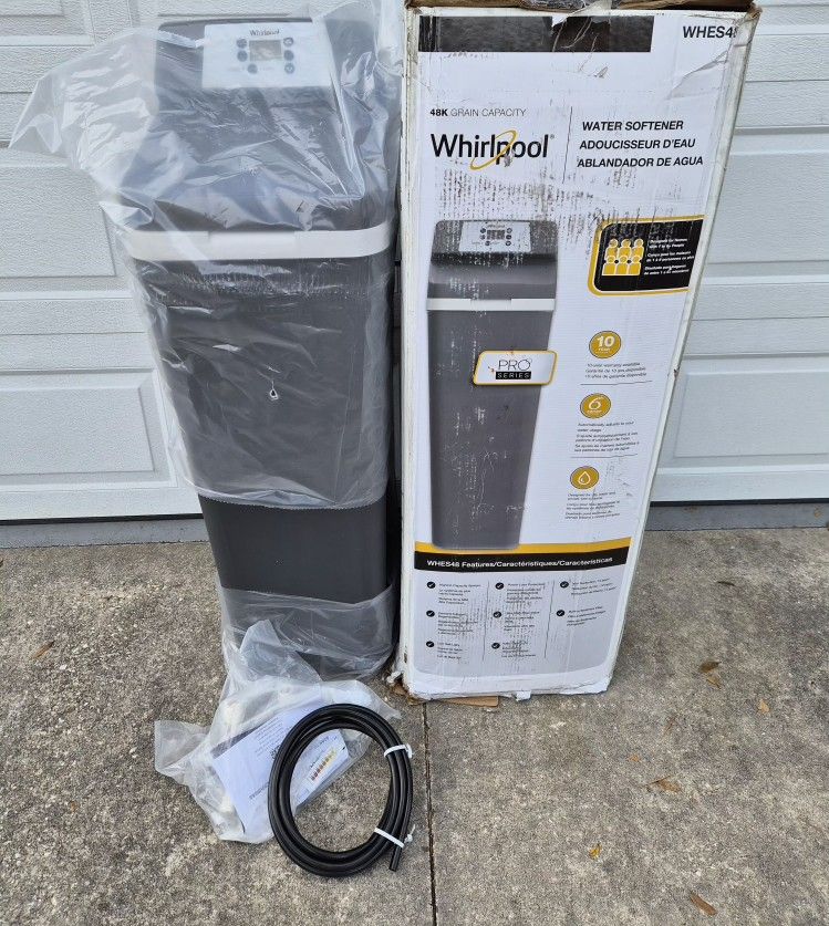 Whirlpool 48,000 -Grain Pro Series Water Softener System -BRAND NEW