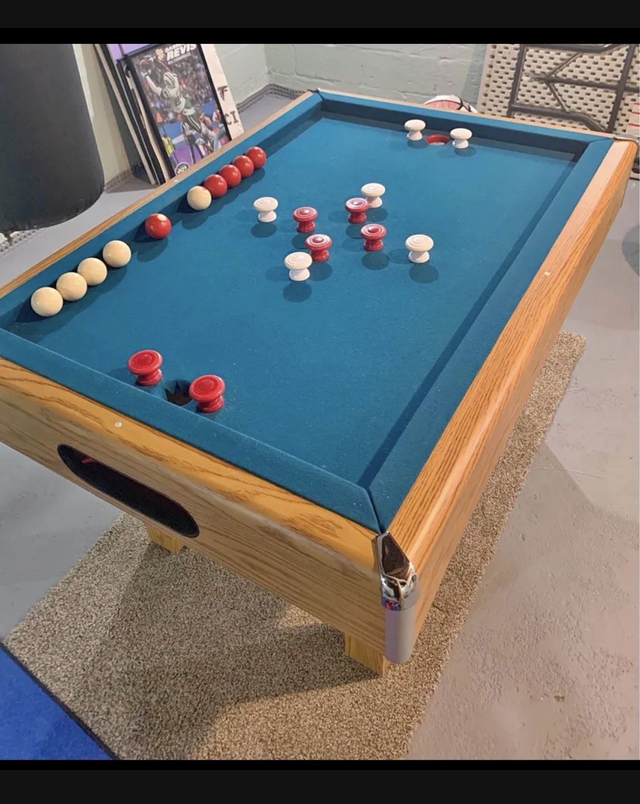 Bumper Pool Table