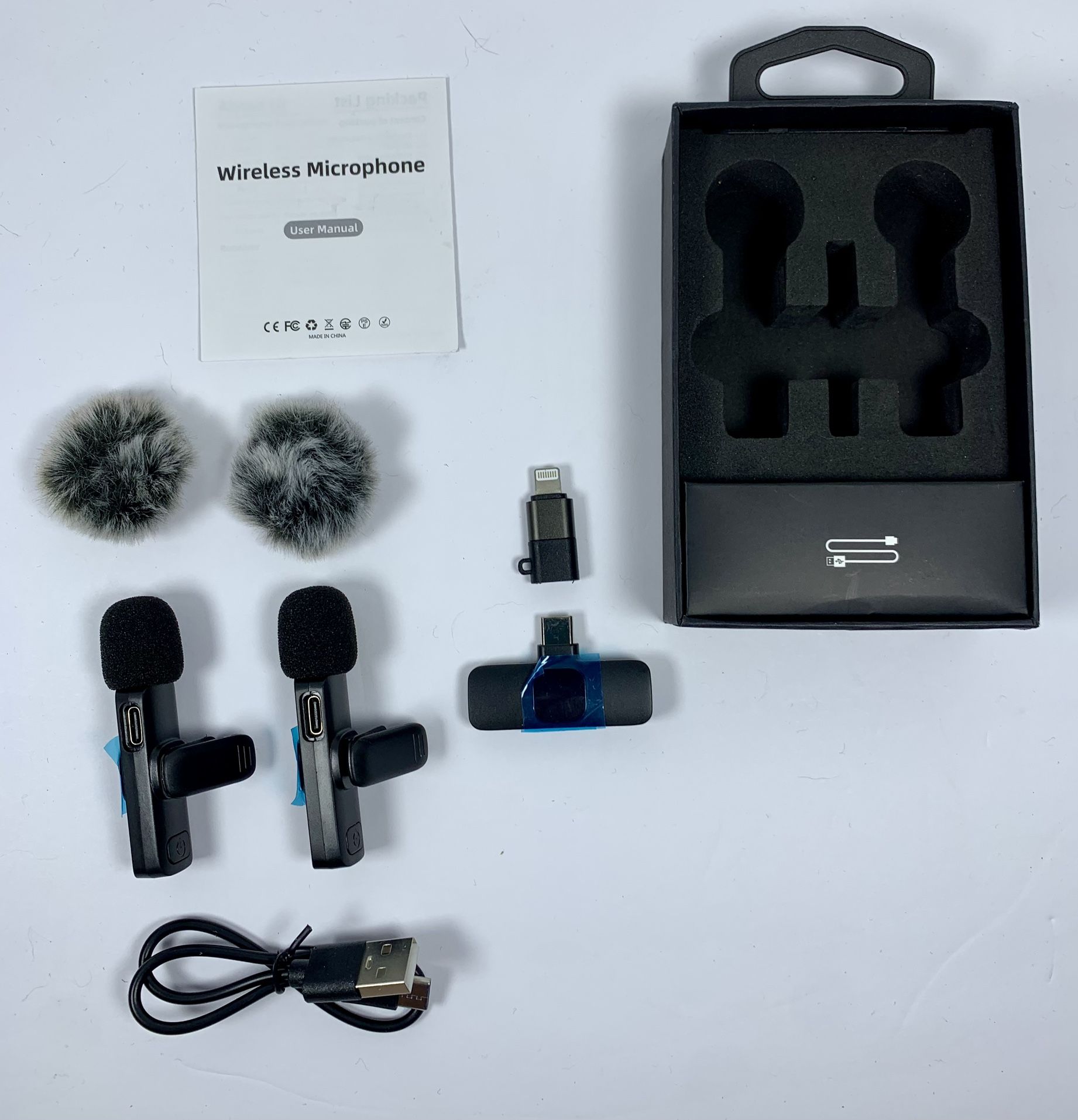 TWO Lavalier Dual Microphones Android/iPhone BOGO!