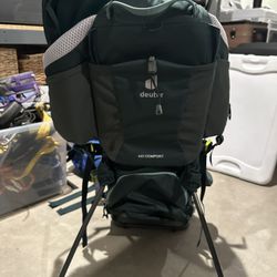 Deuter Kid Comfort Hiking Backpack (Like New)