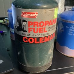 Coleman Propane Camping Gas Cylinders