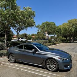 2017 Infiniti Q60 Red Sport 400 – 113,500 Miles – Salvage Title