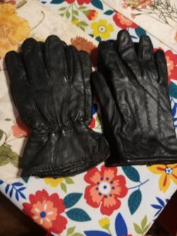 Men's Winter Leather Gloves