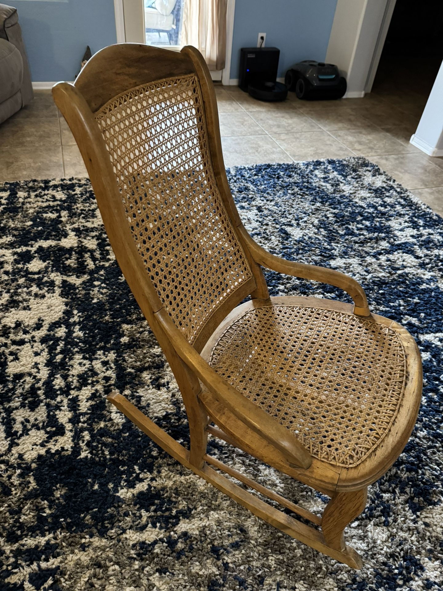 Cane rocking chair    