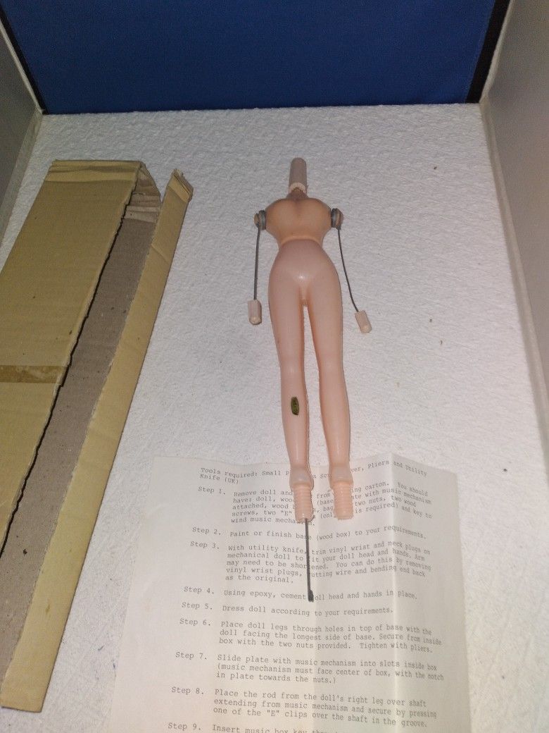Vtg Doll Dress Form