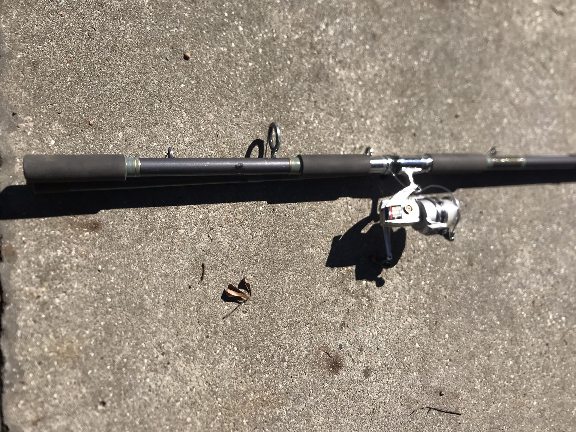 Deep Sea And Reg Fishing Rod And Reel