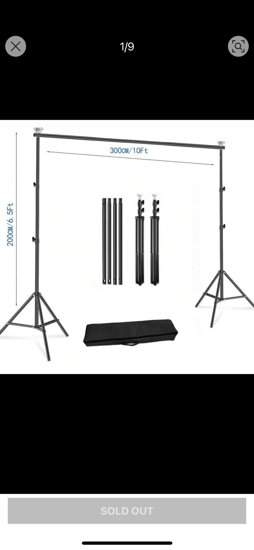 Back Drop Stand