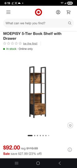 Bookshelf New In Box