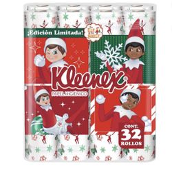 Kleenex The Elf on the Shelf Christmas Edition Toilet Paper with 32 Rolls of 250 Sheets each