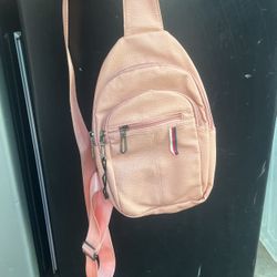 Pink Tommy Hilfiger Back Pack Purse 