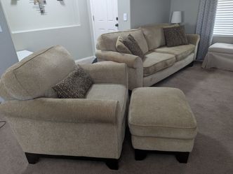 Lane furniture 3 Piece Living Room Set (Sofa, Chair, & Ottoman)
