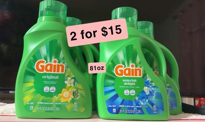 Gain detergent 81oz