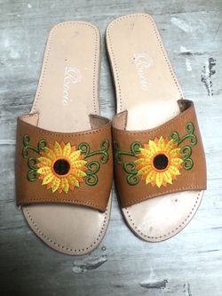 Sunflower Leather Sandals