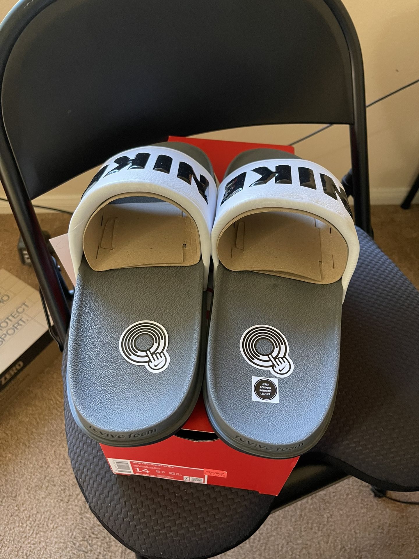 Raiders Nike Off Court Slide Size 14 Los Angeles Oakland Las Vegas for Sale  in San Diego, CA - OfferUp