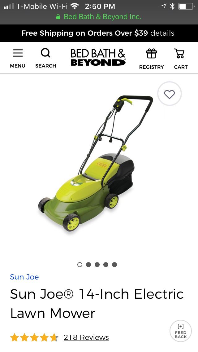 Brand new in box Electric Lawn mower