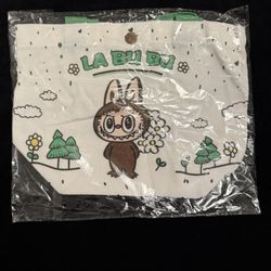 Labubu, The Monsters Small Canvas Tote Bag -New