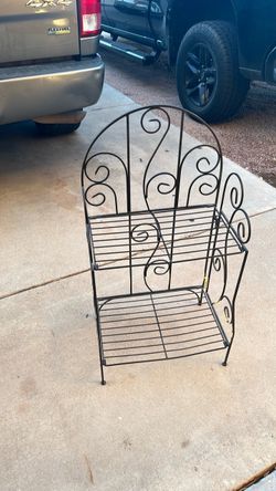 Iron shelf