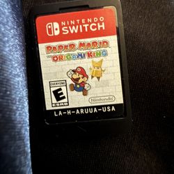 Paper Mario Origami King Cartridge