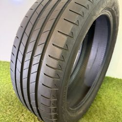V310  225 45 17 94Y  Bridgestone Turanza T005  Run Flat  One Used Tire 80% Life 