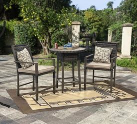 3 Piece Outdoor Patio Balcony Set