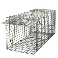 32" Steel Cage Catch Release Humane Rodent Cage