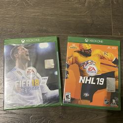 Fifa 18 & NHL 19