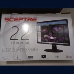 22in Computer Monitor. 45$  With Key Board