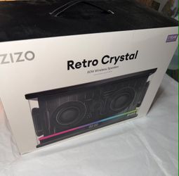 Zizo Retro Crystal 80W Wireless Speaker - BRAND NEW in Box
