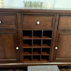 Pottery Barn Montego Wine Buffet