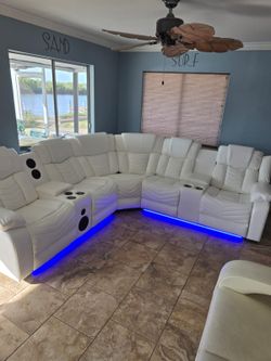 ✨WHITE POWER RECLINER