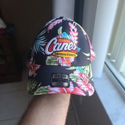 RAISING CANES FLOWER HAT