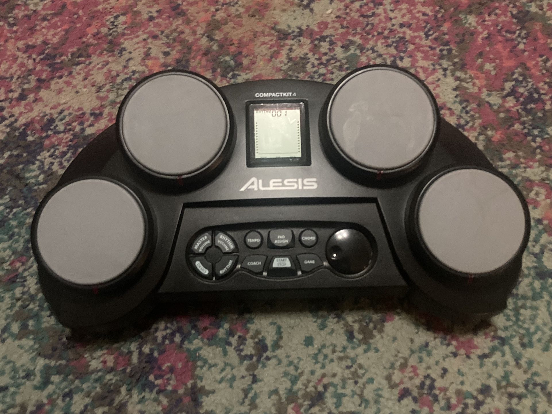 Alesis CompactKit4 Electronic Drum Machine Drums Pad ( Studio Guitar Bass Band Related)