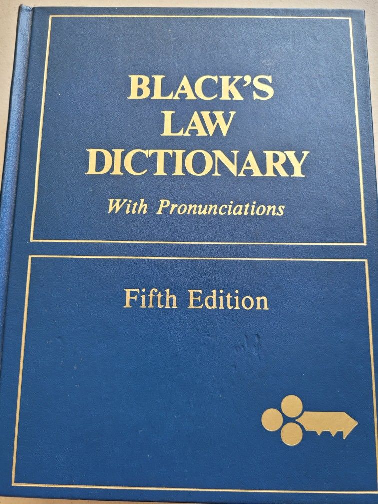 Black's Law Dictionary Hard Cover