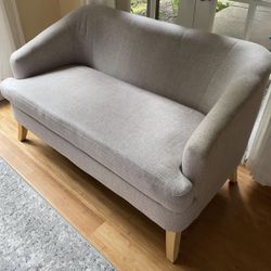 Beautiful Beige Sofa Loveseat - Great Condition - Moving
