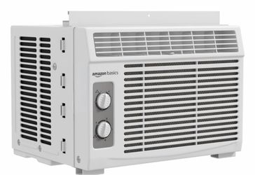 Window Air Conditioner with Quiet Operation, Up to 150 Sqf, Cool and Fan Functions, Washable Filter, Adjustable Window Kit, Intuitive Mechanical Contr